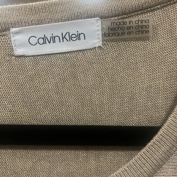 Calvin Klein lightweight poncho color block - Picture 2 of 6